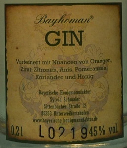Gin  0,2 l    45,0 %/vol